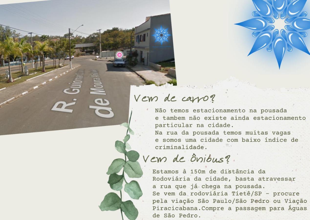 Estrela Da Manha Pousada - Centro De Aguas - Proximo Ao Thermas Aguas de Sao Pedro Ngoại thất bức ảnh